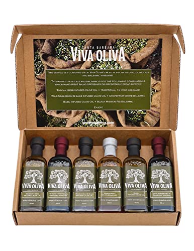 Viva Oliva Infused Oils & Balsamic Vinegars Set