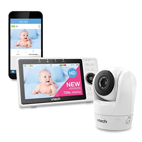 VTech Smart WiFi Baby Monitor with HD Camera and 2-Way Talk