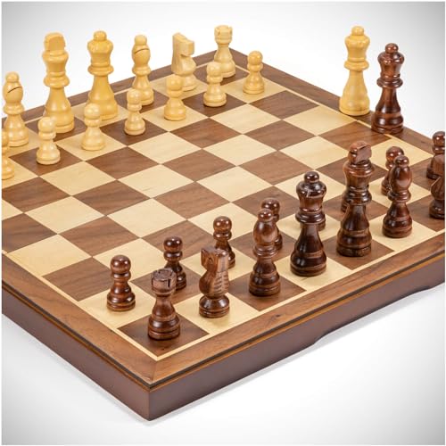 Walnut Wooden Chess Set