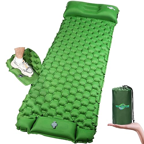 WANNTS Ultralight Inflatable Sleeping Pad for Camping