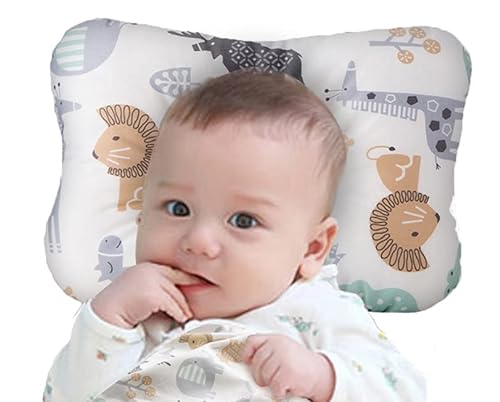 WelsLife Baby Pillow Organic Cotton (Animal World)