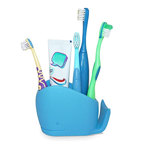 Whale Toothbrush Holder for Kids