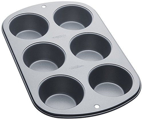 Wilton 6-cup Recipe Right Muffin Pan for Perfect Baking