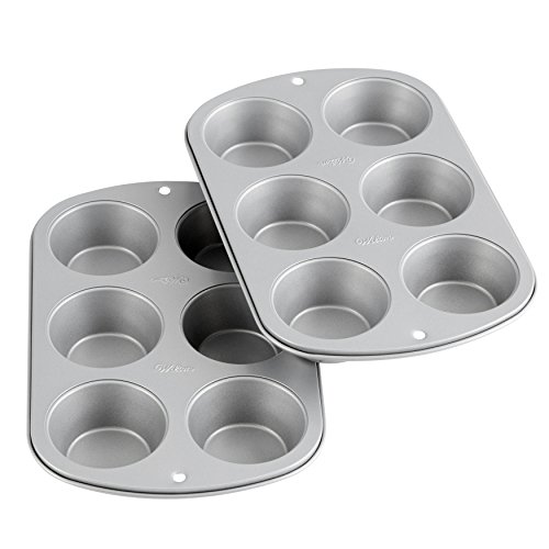 Wilton Non-Stick 6-Cup Muffin Pans, Set of 2