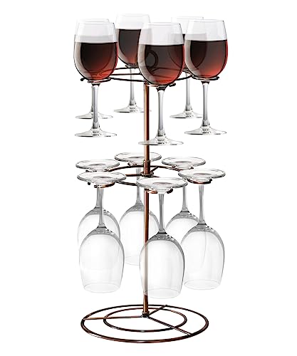 Wine Glass Flight Server Stand