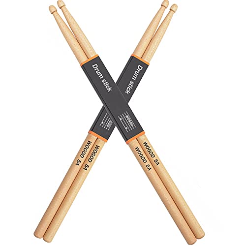 WOGOD 5A Maple Drumsticks (Two pair)