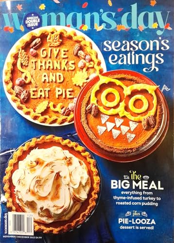 Woman'S Day Magazine November December 2023 Give Thanks And Eat Pie