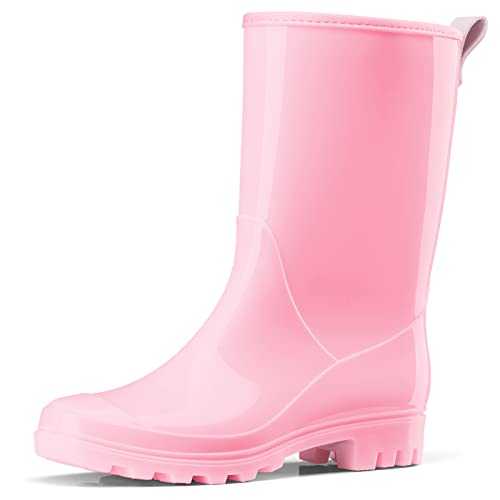 Women's Mid Calf Rain Boots