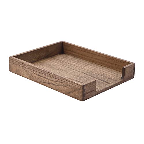 Wooden Letter-Size Tray Single-Tier