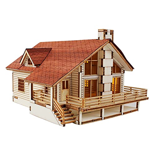 Wooden Model Kit: Garden House A