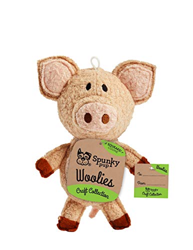 Woolies Dog Toy Pig