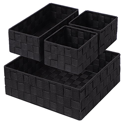 Woven Storage Baskets Set of 4