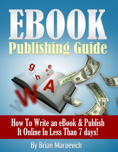Write an eBook & Publish It Online