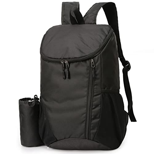 WRTEE Packable Lightweight Daypack - Black