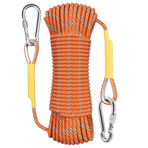 X XBEN 10M Outdoor Climbing Rope - Orange