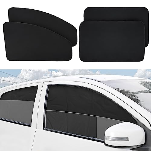XCBYT Car Window Shades - 4 Pack Car Privacy Curtains