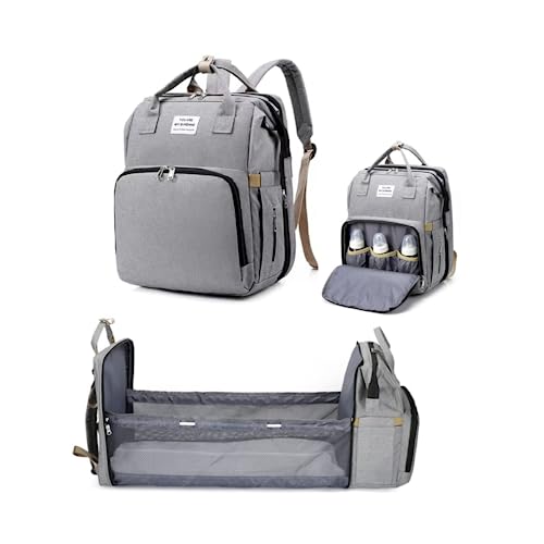 XWEIUNION Diaper Bag Backpack: Changing Station, Baby Bottle Bag & More