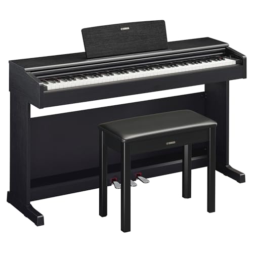 Yamaha YDP145 Arius Series Digital Console Piano with Bench, Black