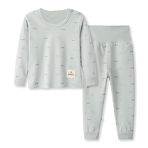 YANWANG Organic Cotton Baby Pajamas Set