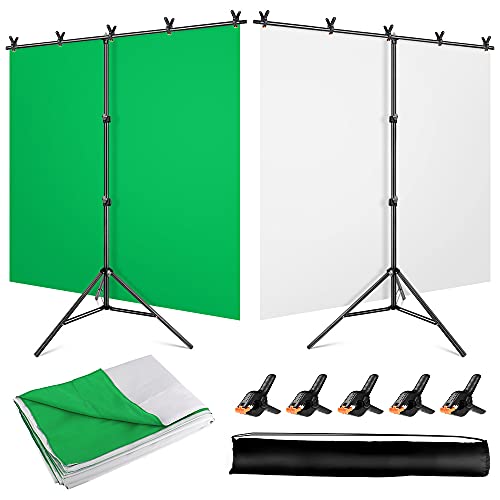 YAYOYA Green Screen Backdrop Stand Kit