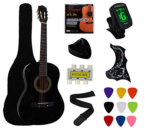 YMC 38" Acoustic Guitar Bundle