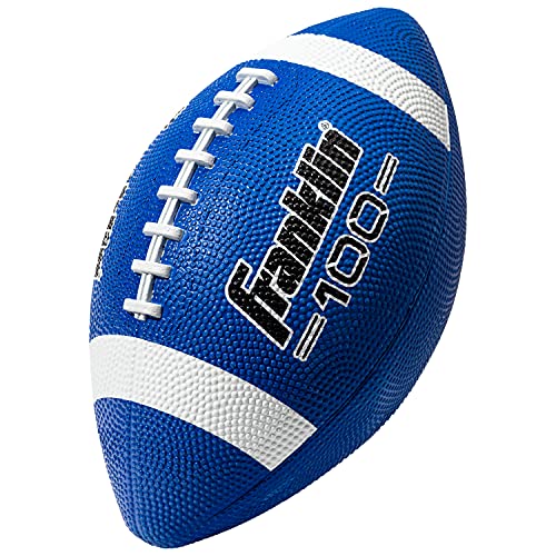 Youth Rubber Football - Blue/White