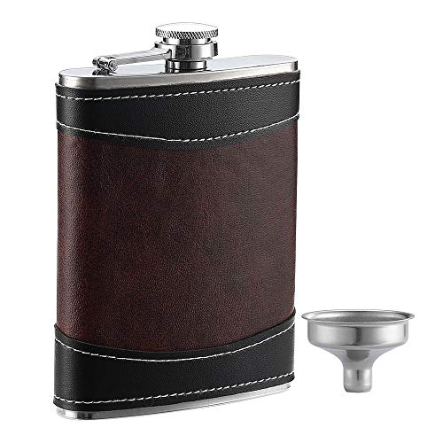 YWQ Premium Hip Flask with Funnel