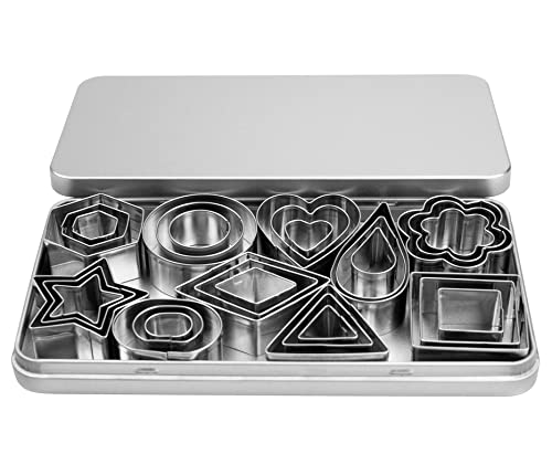 YXCLIFE Mini Cookie Cutters Set