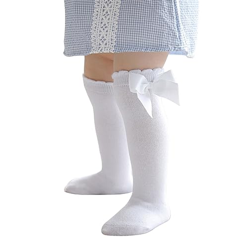 Zando Baby Girl Knee High Cotton Socks