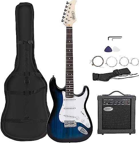 ZENY 39" Blue Electric Guitar Starter Package