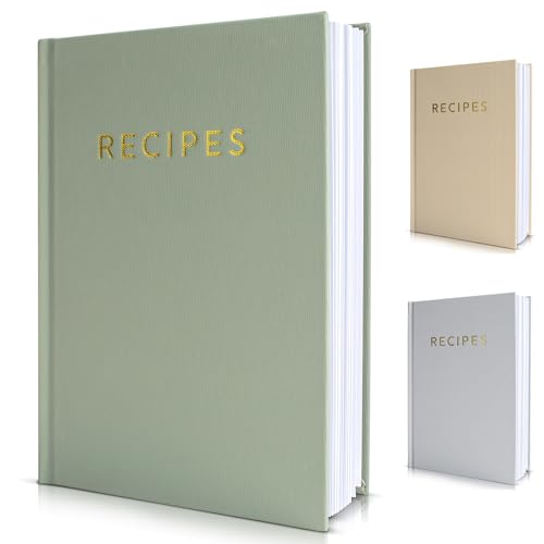 ZICOTO Blank Recipe Book: Organize Your Recipes