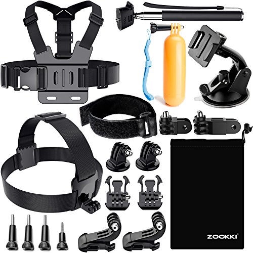 ZOOKKI Action Camera Accessories Kit