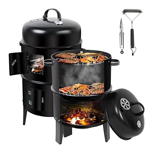 ZXMT Vertical Multi-Layer Charcoal Smoker